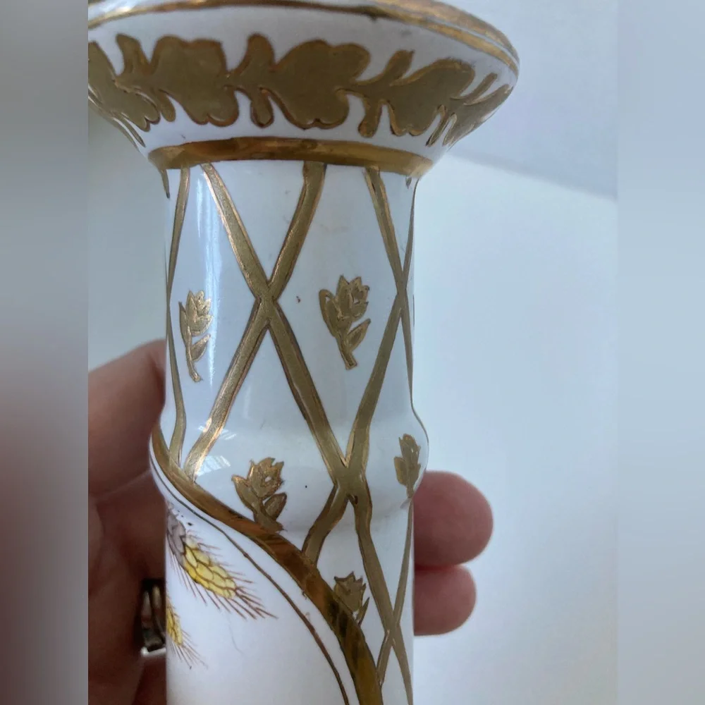 Accessory Accents Candleholder Handpainted
